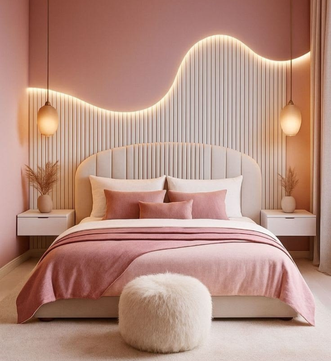 LED & Panel Design Accent Walls